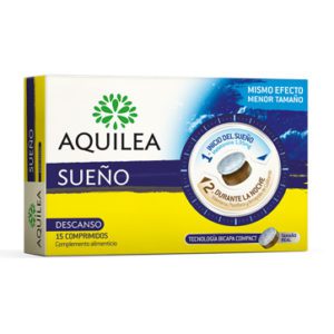 Aquilea | Sueño (Descanso con Melatonina) - 30 Comp. | Farmateca