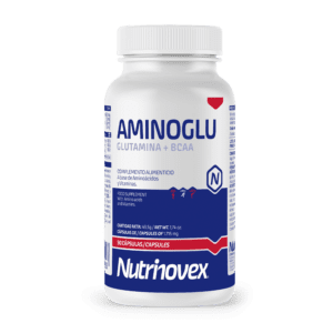 Nutrinovex | Aminoglu (BCAA's y Glutamina) - 90 caps.