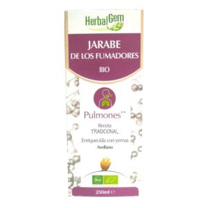 HerbalGem | Jarabe de los Fumadores BIO (Vías Respiratorias) - 250ml