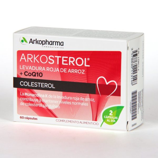 Arkopharma | Arkosterol Levadura Roja de Arroz (Coenzima Q10) - 60 cápsulas